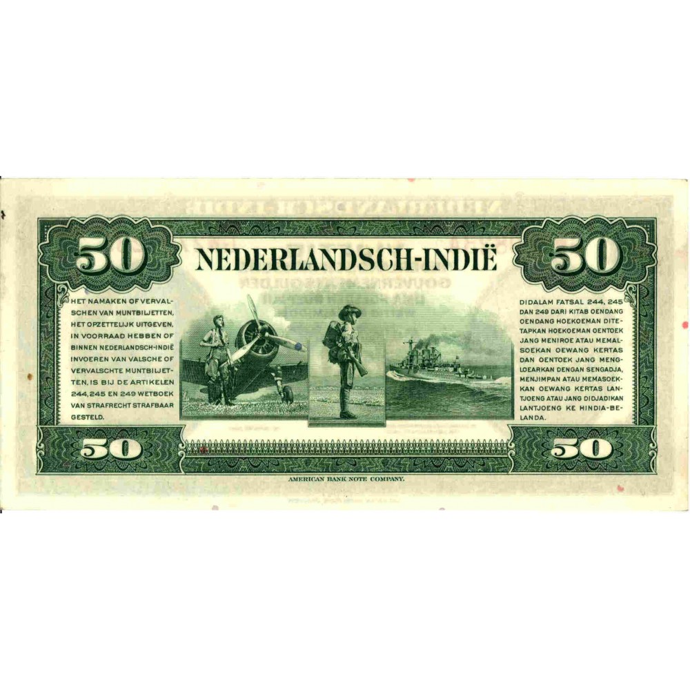 Nederlands Indië 50 gulden 1943