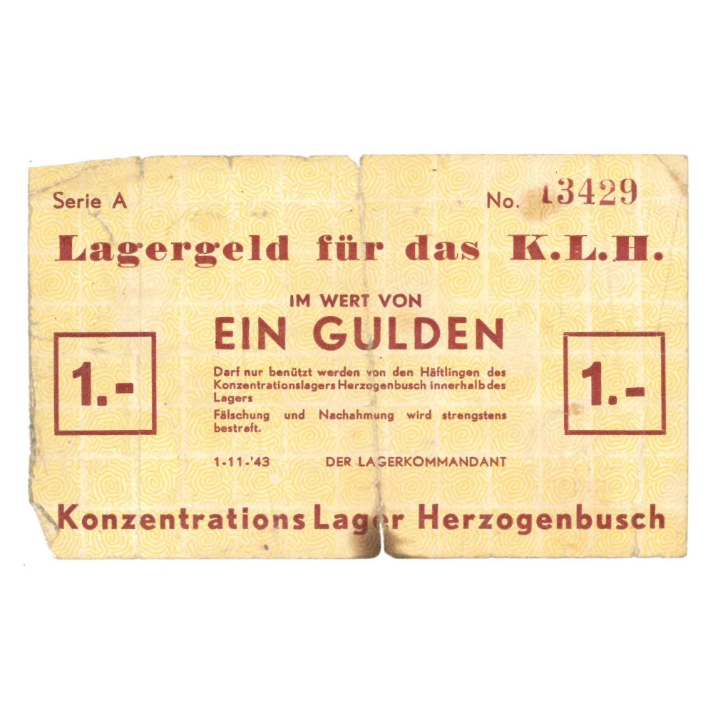 's Hertogenbosch - 1 gulden 1943