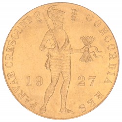Koninkrijksmunten Nederland Gouden dukaat 1927