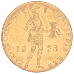 Koninkrijksmunten Nederland Gouden dukaat 1928