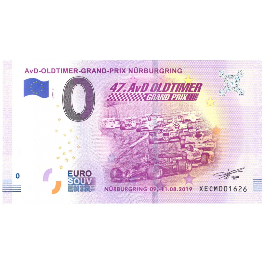0 euro Duitsland 2019 'Oldtimer Grand Prix'