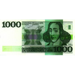 Nederland 1000 gulden 1972 'Spinoza'