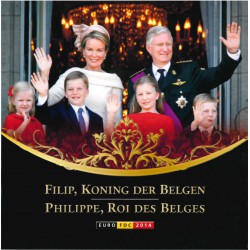 België BU-set 2014 'Filip, Koning der Belgen'