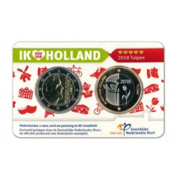 Nederland Holland Coincard 2018 'Deel 5: Tulpen'