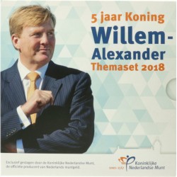 Nederland Themaset 2018 '5 jaar Koning Willem-Alexander'