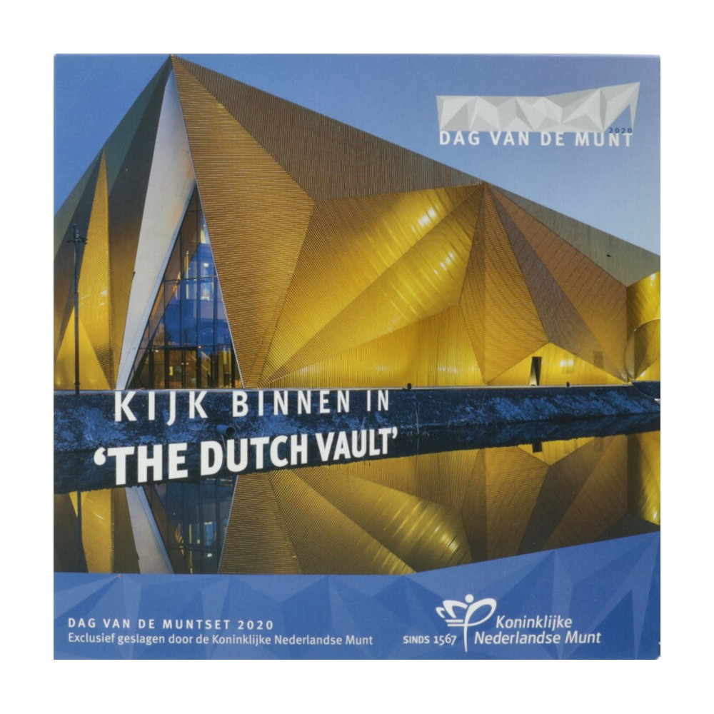 Nederland BU-set Dag van de Munt 2020 'Kijk binnen in the Dutch Vault'