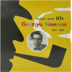 België 10 euro 2003 'Georges Simenon'