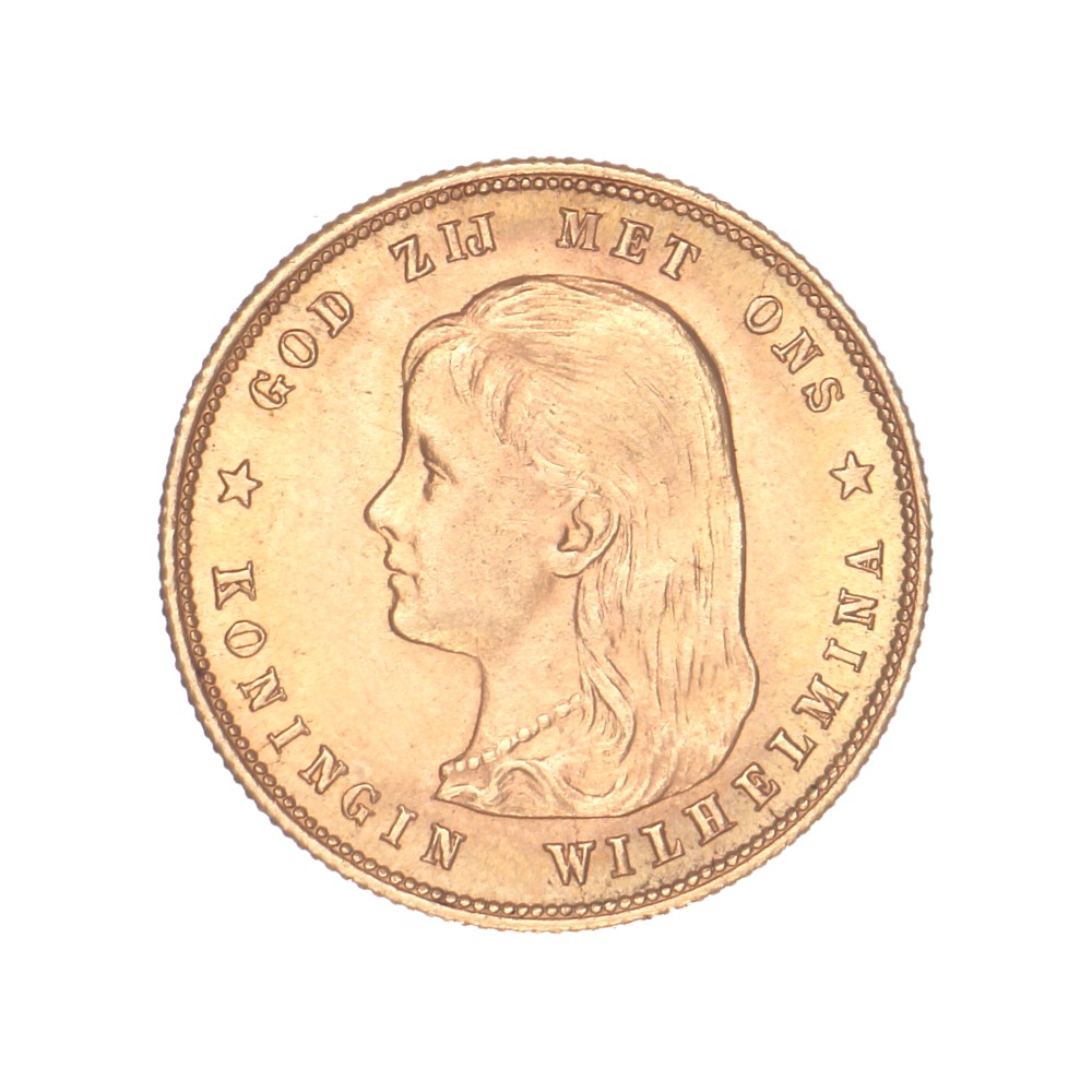 Koninkrijksmunten Nederland 10 gulden 1897