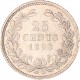 Koninkrijksmunten Nederland 25 cent 1898