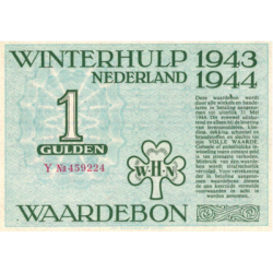 Nederland 1 gulden 1943/1944 'Winterhulp'