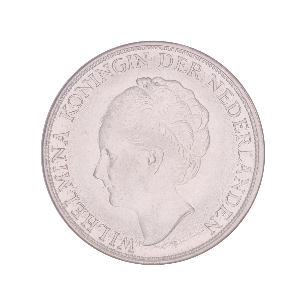 Koninkrijksmunten Nederland 2½ gulden 1943d