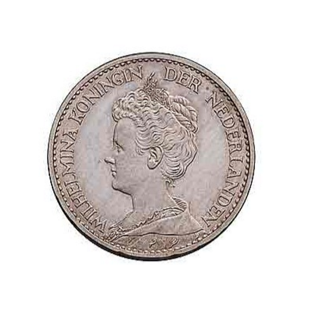 Koninkrijksmunten Nederland 1 gulden 1915