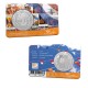 Nederland penning in coincard 2023 '10 jaar Koningsdag'