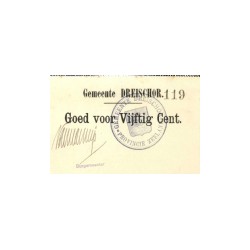 Dreischor 50 cent 1914