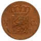 Koninkrijksmunten Nederland ½ cent 1826 B
