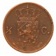 Koninkrijksmunten Nederland ½ cent 1822 U