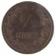 Koninkrijksmunten Nederland ½ cent 1900