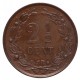 Koninkrijksmunten Nederland 2½ cent 1890
