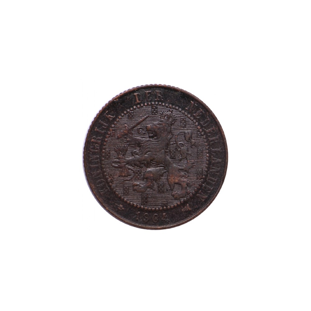Koninkrijksmunten Nederland 2½ cent 1904