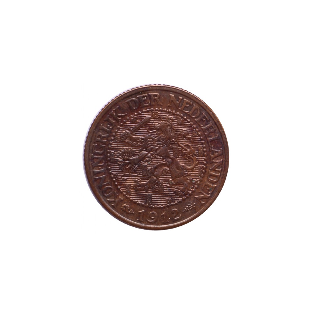 Koninkrijksmunten Nederland 2½ cent 1912