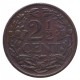 Koninkrijksmunten Nederland 2½ cent 1915