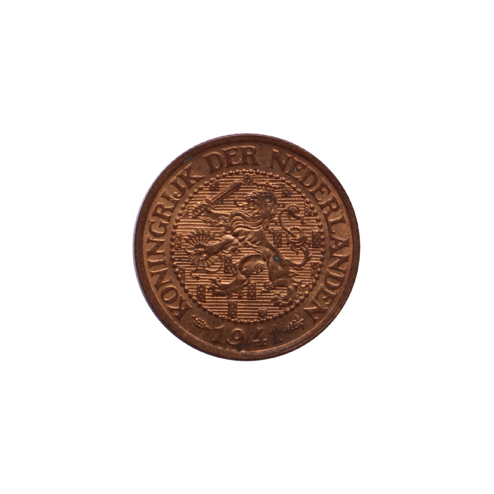 Koninkrijksmunten Nederland 2½ cent 1941