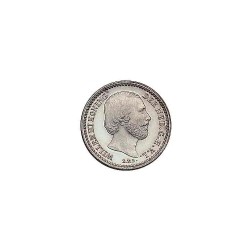 Koninkrijksmunten Nederland 10 cent 1887