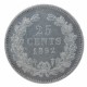 Koninkrijksmunten Nederland 25 cent 1892