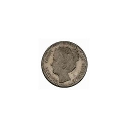 Koninkrijksmunten Nederland 25 cent 1901