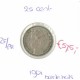 Koninkrijksmunten Nederland 25 cent 1901 brede hals