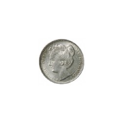 Koninkrijksmunten Nederland 25 cent 1902
