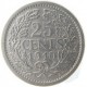 Koninkrijksmunten Nederland 25 cent 1910