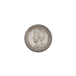 Koninkrijksmunten Nederland 25 cent 1911