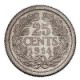 Koninkrijksmunten Nederland 25 cent 1914