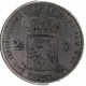 Koninkrijksmunten Nederland 2½ gulden 1849
