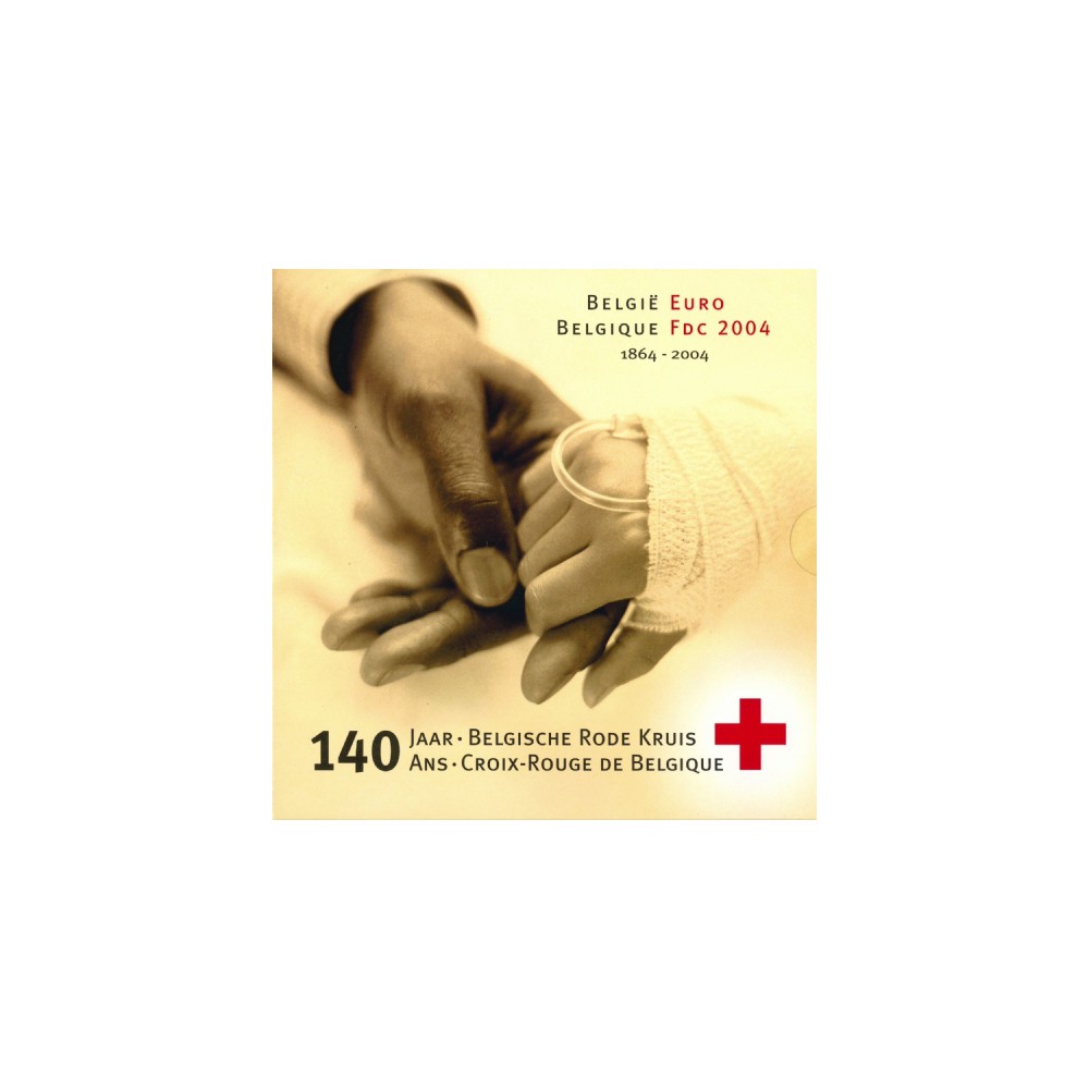 Belgie BU-set 2004 '140 jaar Belgische Rode Kruis'