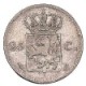 Koninkrijksmunten Nederland 25 cent 1825 B