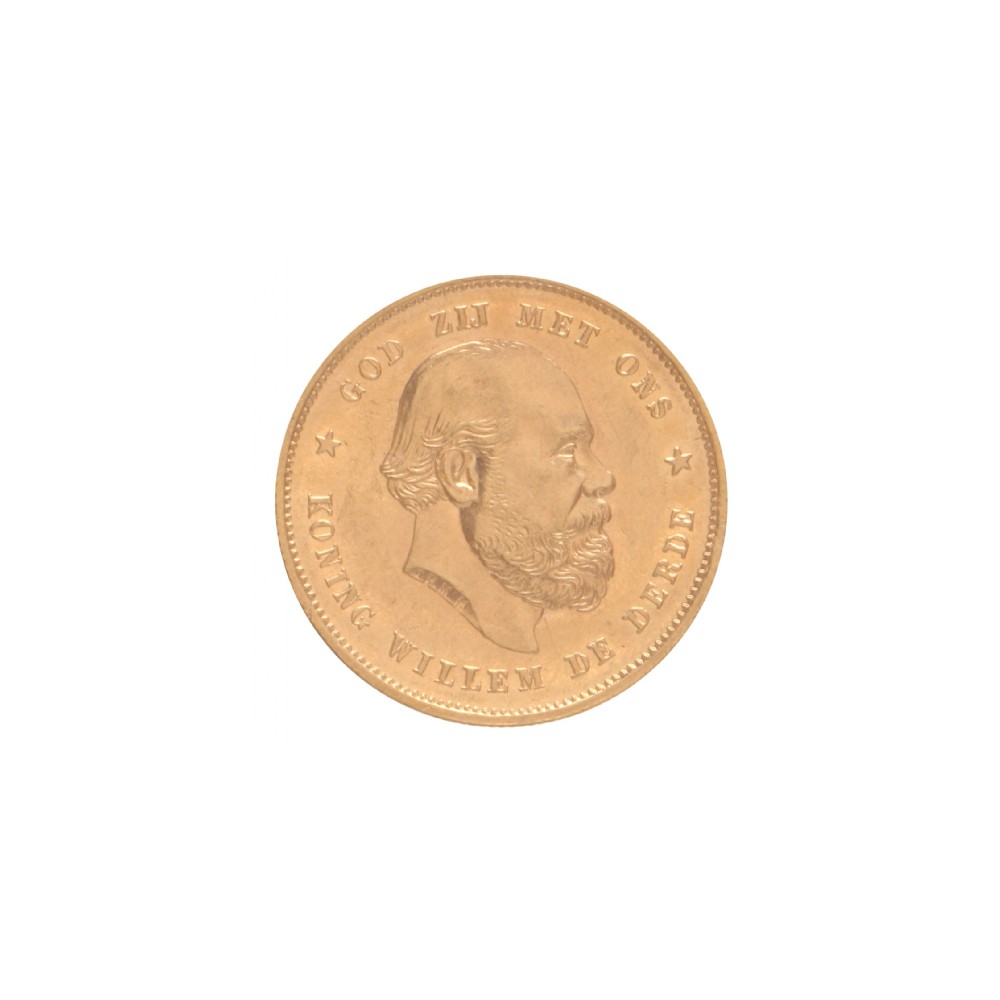 Koninkrijksmunten Nederland 10 gulden 1886