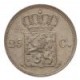 Koninkrijksmunten Nederland 25 cent 1822 U