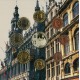 België BU-set 2005 'Grote markt Brussel' met gekleurde penning