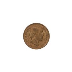 Koninkrijksmunten Nederland 25 cent 1853