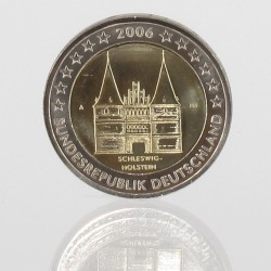 Duitsland 2 euro 2006 'Holstentor Lubeck'