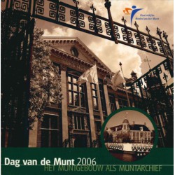 Nederland BU-set Dag van de Munt 2006 'Het muntgebouw als muntarchief'