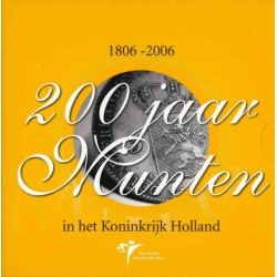 Nederland Themaset 2006 'Koninkrijk Holland 200 Jaar munten'