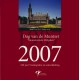 Nederland BU-set Dag van de Munt 2007 'Monumentale Mijlpalen - 100 jaar Vredespaleis in ontwikkeling'