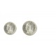 Koninkrijksmunten Nederland complete serie 1893: 10 en 25 cent.