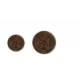 Koninkrijksmunten Nederland complete serie 1900: ½ en 1 cent.
