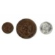 Koninkrijksmunten Nederland complete serie 1903: ½, 2½, 10 en 25 cent.