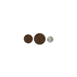 Koninkrijksmunten Nederland complete serie 1905: 1, 2½, 10, 25 cent, ½ en 1 gulden.