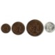 Koninkrijksmunten Nederland complete serie 1906: ½, 1, 2½, 10, 25, ½ en 1 gulden. 